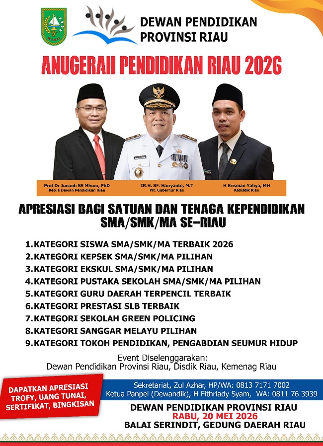 Iklan Anugerah Pendidikan 2026